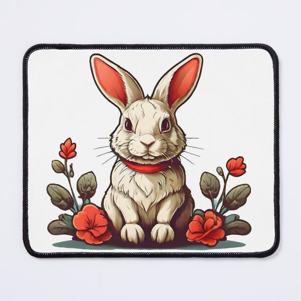 Item preview, We love roses and bunnies. designed and sold by duneArt.
