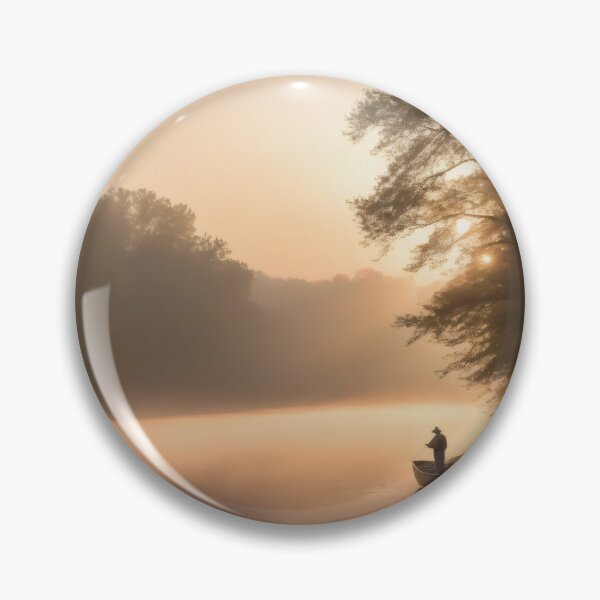 Item preview, Morning Fog on the River designed and sold by PanoramaPrints.