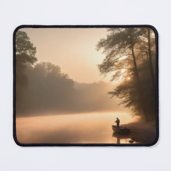 Item preview, Morning Fog on the River designed and sold by PanoramaPrints.
