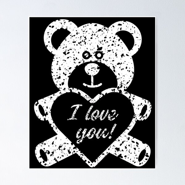 Item preview, Teddy Bear Valentine's Day Gift Idea designed and sold by StanPera.