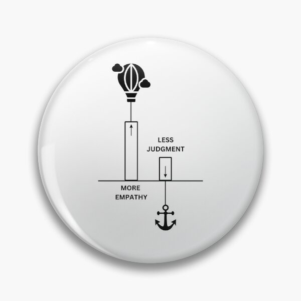 Item preview, More empathy, less judgment designed and sold by GRINspiration.