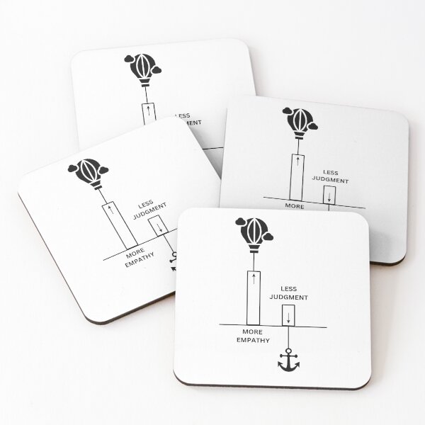 Item preview, More empathy, less judgment designed and sold by GRINspiration.