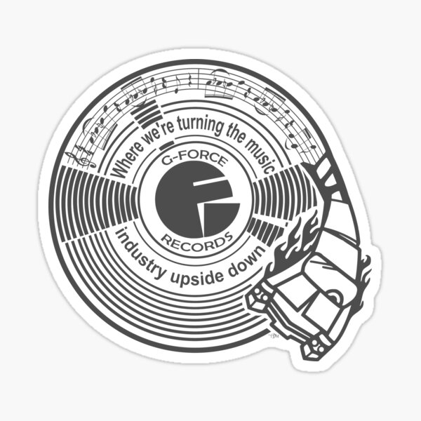 G-Force Records Sticker