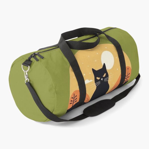 Item preview,  black cat with a moon night designed and sold by matchymatchy.