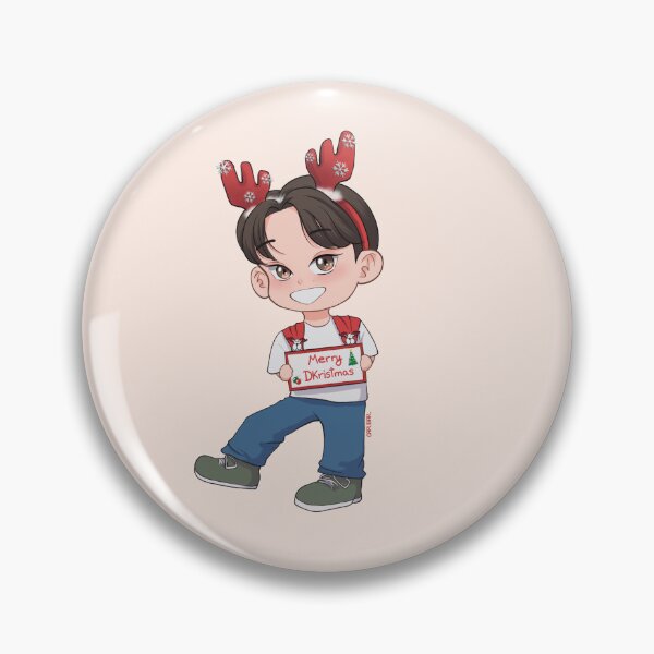 Item preview, dk christmas sticker designed and sold by caplibarart.