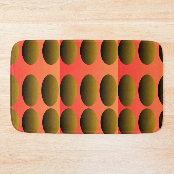 Item preview,  Abstract graphic art Orange circle Print Pattern Comforter designed and sold by LLdreams.