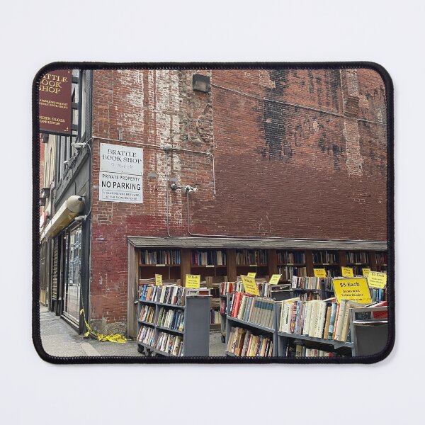 Item preview, Photo Outdoor Brattle Book Shop Boston  designed and sold by Goatdeck.