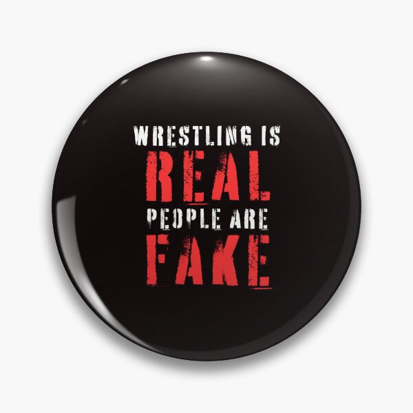 Item preview, Funny Wrestling Wrestling Is Real People Are Fake Wrestle designed and sold by MagicSD Designs.