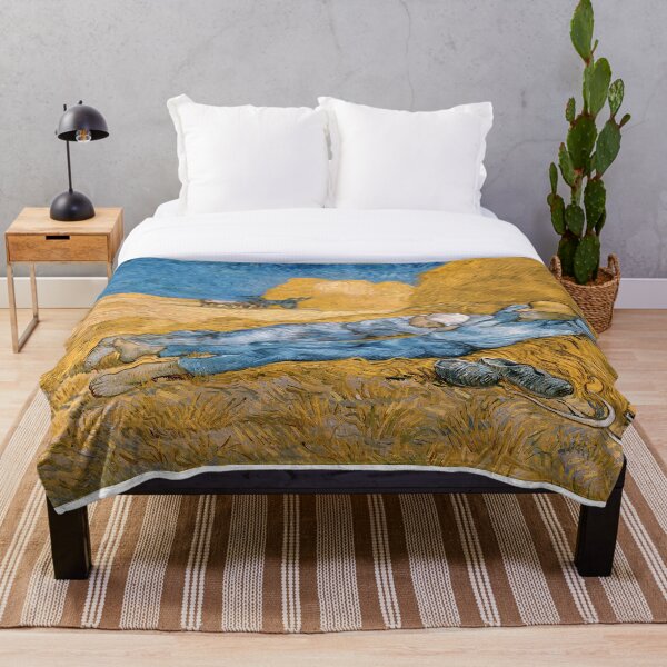 Item preview, The Siesta, Painting by Vincent van Gogh designed and sold by Suzana Djordjevic.