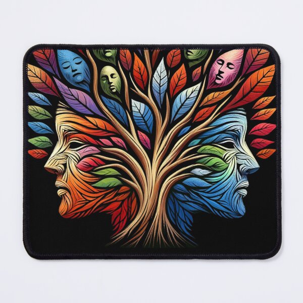 Item preview, "Diversity Tree - Faces of Humanity" designed and sold by ChromaticBlend.