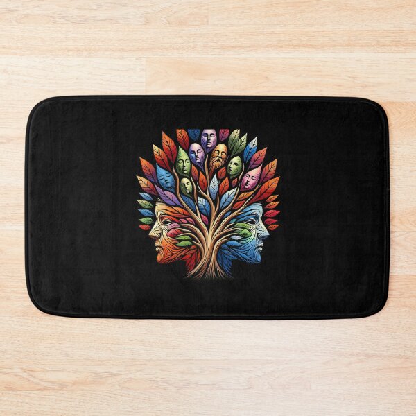 Item preview, "Diversity Tree - Faces of Humanity" designed and sold by ChromaticBlend.