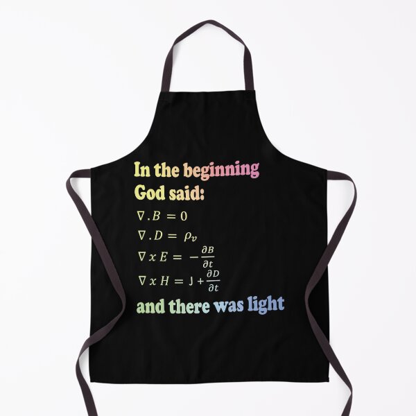 Item preview, God Said Maxwell's Equations designed and sold by ScienceCorner.