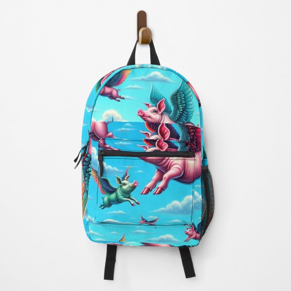 Item preview, Whimsical Flying Pigs Sky Artwork designed and sold by mymagicstoreus.
