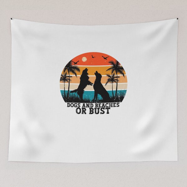 Item preview, Dogs and Beaches or Bust designed and sold by MTurnerShop.
