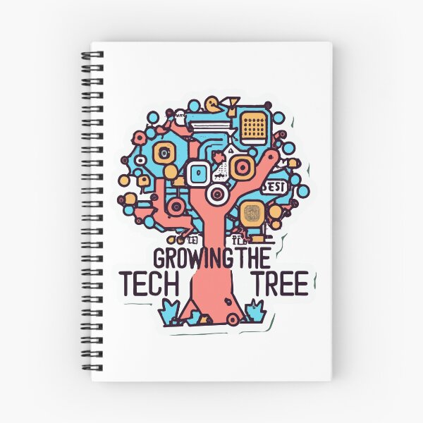 Item preview, Growing the Tech Tree - Nature Meets Technology designed and sold by NiftyWrx.
