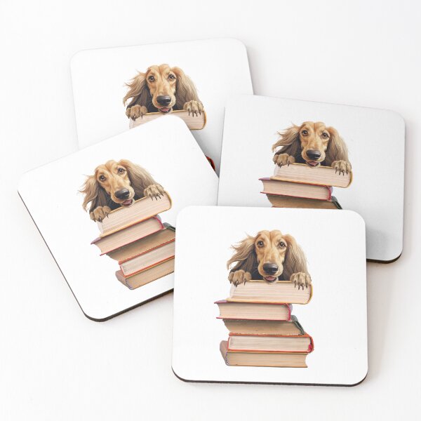 Artikelvorschau, Afghanischer Windhund und Bücher entworfen und verkauft von TheAnimalZ00.