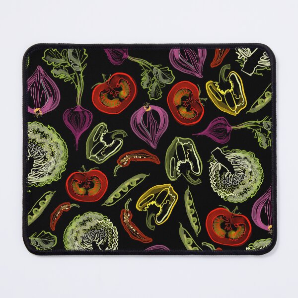 Item preview, colorful veggie doodle designed and sold by kobyakov.