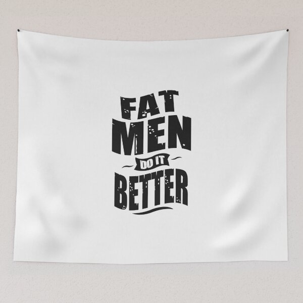 Item preview, Fat guy x fat guy designed and sold by The  Knick Knack Nook.