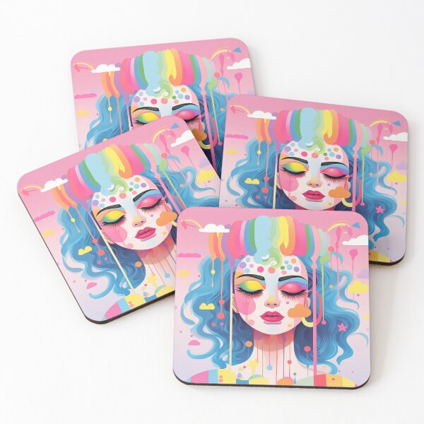 Item preview, Abstract Rainbow Girl designed and sold by CoolMantras.