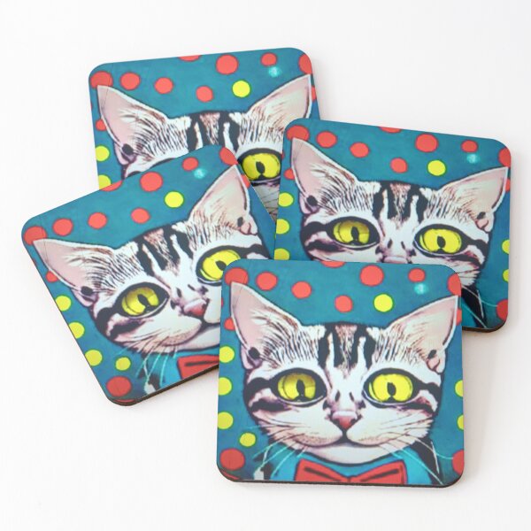 Item preview, Kitty cat pop art designed and sold by Flowerslaps.