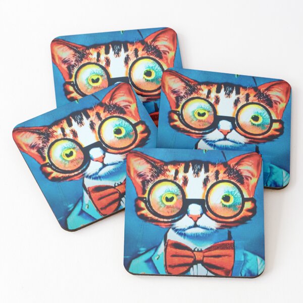 Item preview, Kitty cat pop art designed and sold by Flowerslaps.