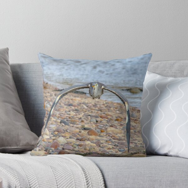 Item preview, Grey Heron In Combat Mode designed and sold by GG WALL ART.