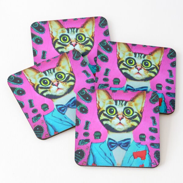 Item preview, Kitty cat pop art designed and sold by Flowerslaps.