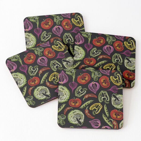 Item preview, colorful veggie doodle designed and sold by kobyakov.