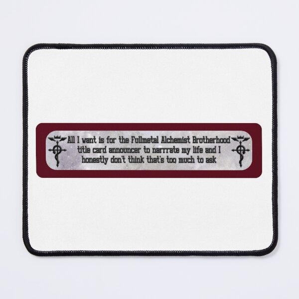 Item preview, FULLMETAL ALCHEMIST! fullmetal alchemist... designed and sold by RadRoseRhapsody.