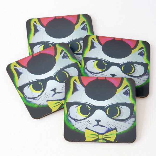 Item preview, Kitty cat pop art designed and sold by Flowerslaps.