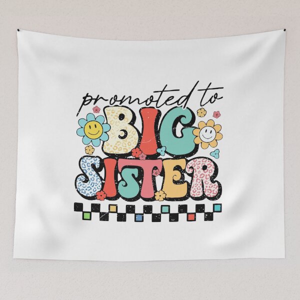 Item preview, Promoted to Big Sister Shirt | Big Sister Shirt, Big Sis Shirt, Pregnancy Reveal Shirt, Sister Shirt, Baby Reveal designed and sold by pugshowsfashion.