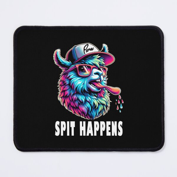 Item preview, Funny Peruvian Spit Happens Llama Andean Pride Flora designed and sold by SambaStyles.
