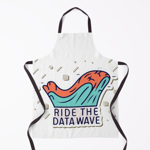 Item preview, Ride the Data Wave - Abstract Tech designed and sold by NiftyWrx.