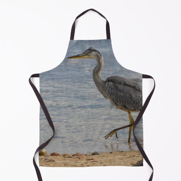 Item preview, Grey Heron On Beach designed and sold by GG WALL ART.