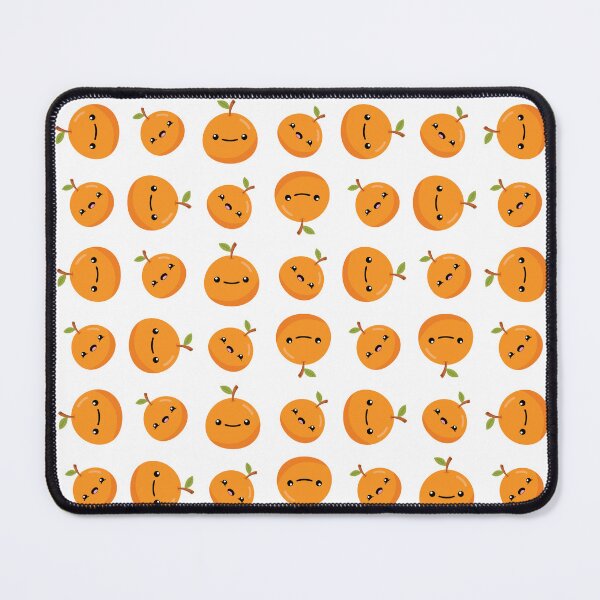 Item preview, Happy cute oranges pattern designed and sold by Vinz-Mota.