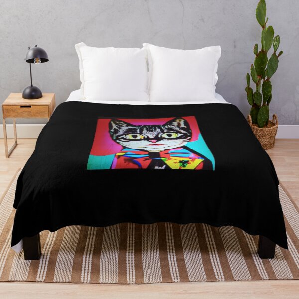 Item preview, Kitty cat pop art designed and sold by Flowerslaps.