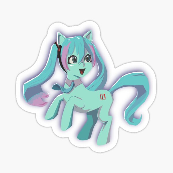 Item preview, miku pony !!! designed and sold by faekiwi.