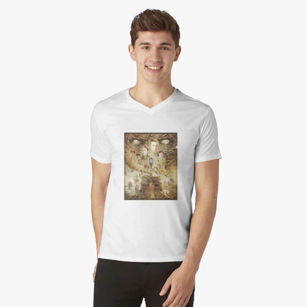 Item preview, V-Neck T-Shirt designed and sold by darfeuille.