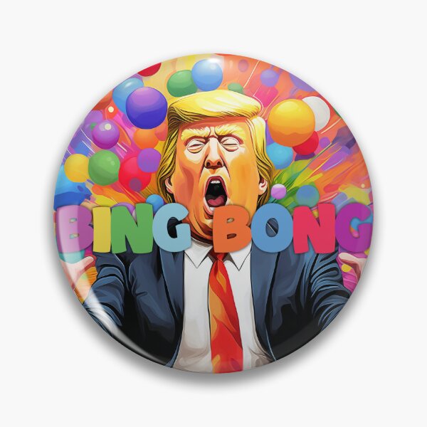 Item preview, Donald Trump Colourful Explosion Bing Bong designed and sold by SmashTeen.