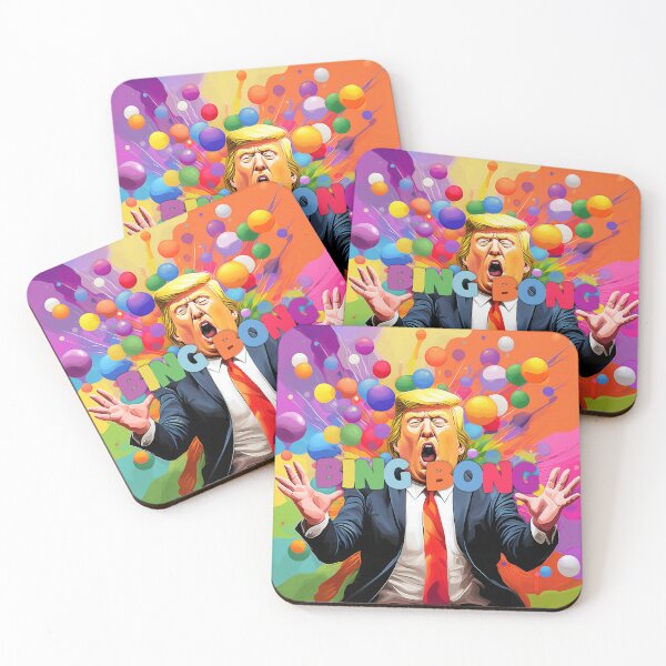 Item preview, Donald Trump Colourful Explosion Bing Bong designed and sold by SmashTeen.