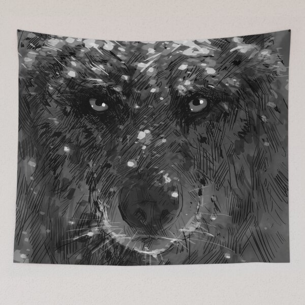 Item preview, Wolf designed and sold by Lukas Brezak.