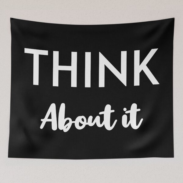 Item preview, Think About It designed and sold by StonegateArt.
