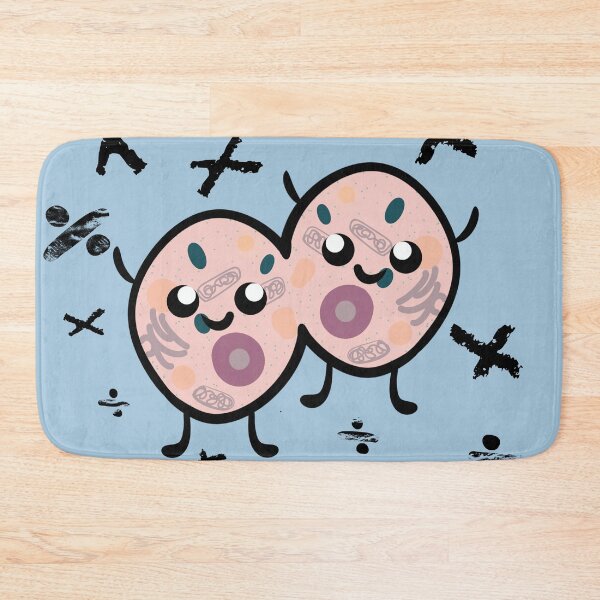 Item preview, Kawaii se multiplie: l'adorable chaos de la mitose en biologie designed and sold by Blacklinesw9.