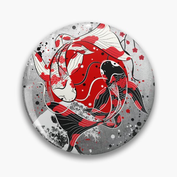 Item preview, Koi fish Yin Yang designed and sold by Faissal Thomass.