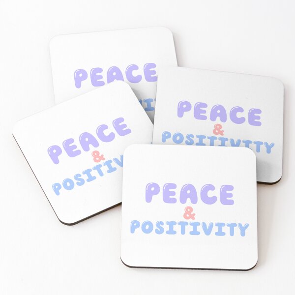 Item preview, Peace and positivity - pastel designed and sold by taffy-lemonade.