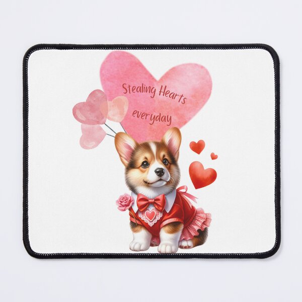 Artikelvorschau, Valentinstag Pembroke Welsh Corgi Welpe im Pulloverkleid entworfen und verkauft von M1234s.