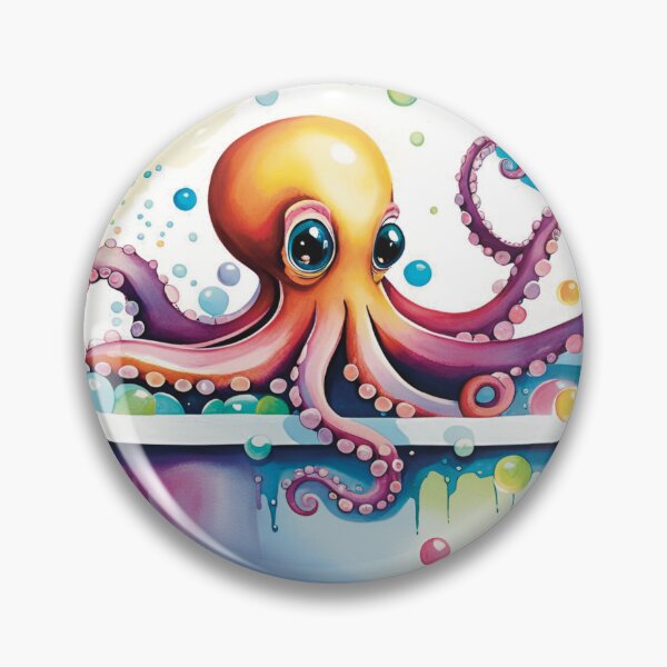 Item preview, Octopus Bath Time designed and sold by OpaDopa.