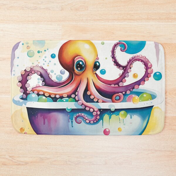 Item preview, Octopus Bath Time designed and sold by OpaDopa.