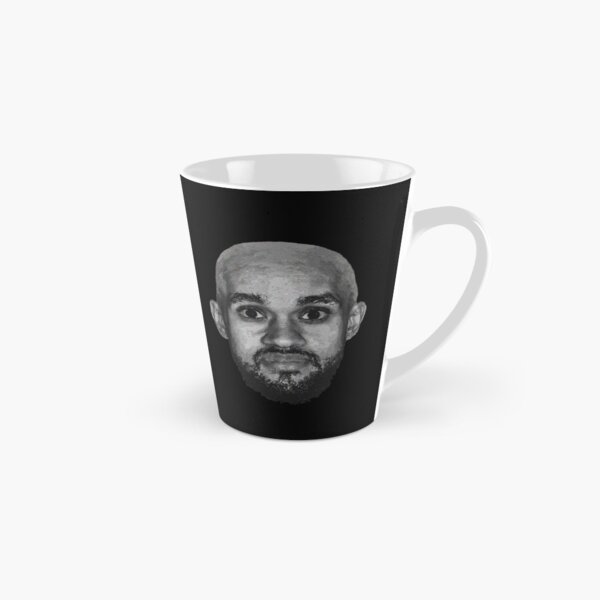 Item preview, Bald Derrick White Funny Vintage Face designed and sold by RatTrapTees.