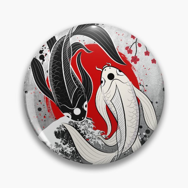 Item preview, Koi fish - Yin Yang designed and sold by Faissal Thomass.